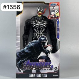 DUŻA FIGURKA AVENGERS VENOM RUCHOMA DŹWIĘK LED 30CM