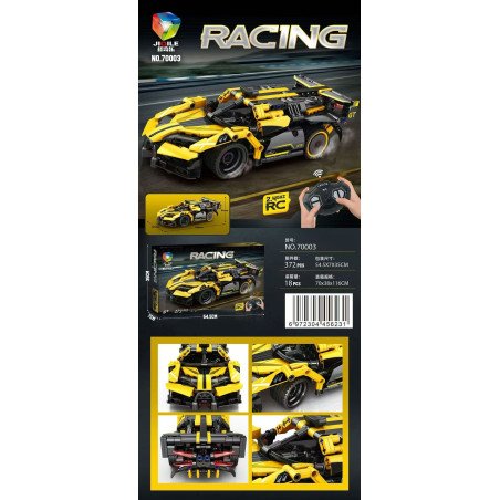 KLOCKI 372PCS SAMOCHÓD RACING STEROWANIE