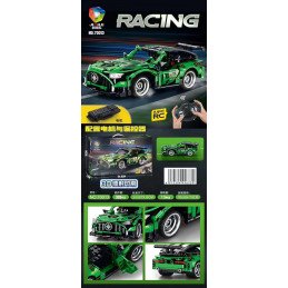 KLOCKI 335PCS SAMOCHÓD RACING STEROWANIE