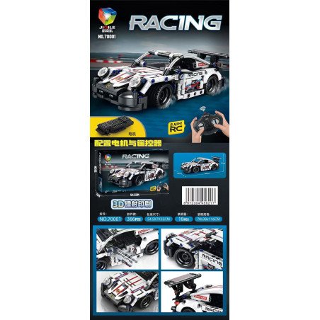 KLOCKI 330PCS SAMOCHÓD RACING STEROWANIE