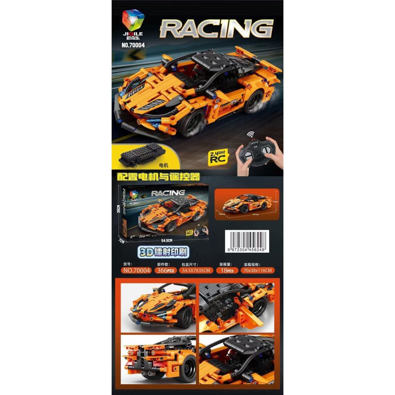 KLOCKI 366PCS SAMOCHÓD RACING STEROWANIE KLOCKI 366PCS SAMOCHÓD RACING STEROWANIE
