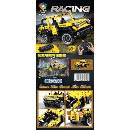 KLOCKI 349PCS SAMOCHÓD RACING STEROWANIE