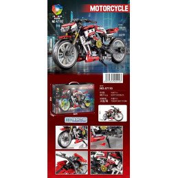 KLOCKI 467PCS MOTORCYKL
