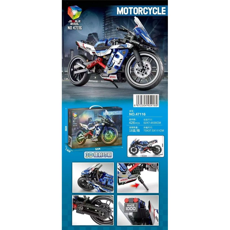 KLOCKI 426PCS MOTORCYKL KLOCKI 426PCS MOTORCYKL
