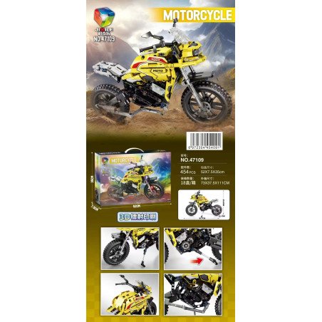 KLOCKI 454PCS MOTORCYKL