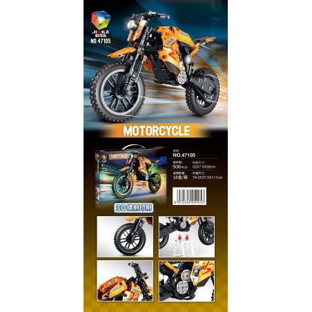 KLOCKI 506PCS MOTORCYKL