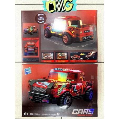 KLOCKI 290PCS CARS