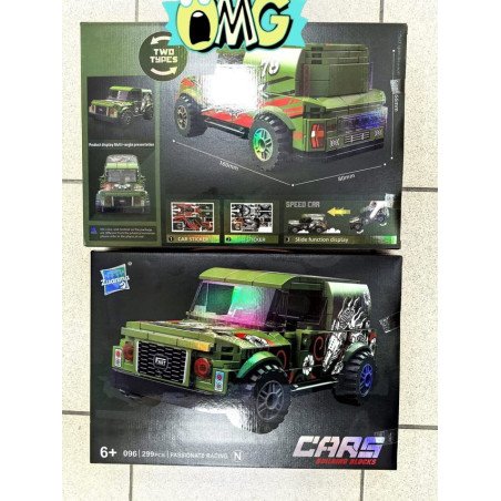 KLOCKI 299PCS CARS