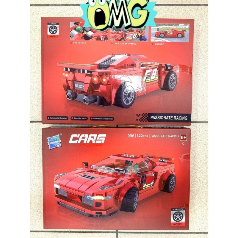 KLOCKI 320PCS CARS KLOCKI 320PCS CARS