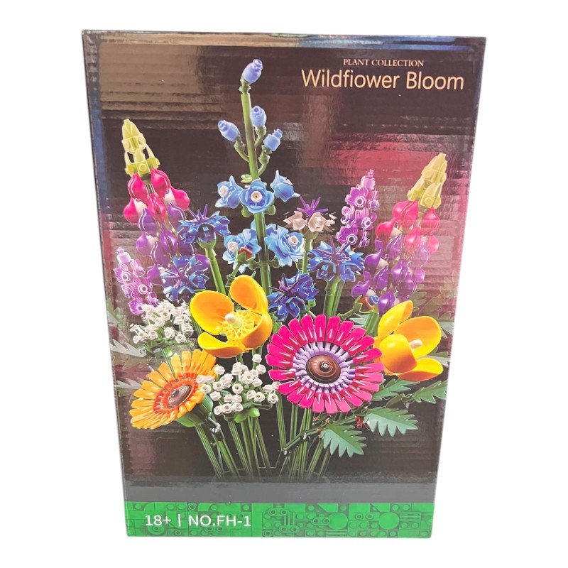 KLOCKI KWIATY WILDFIOWER BLOOM KLOCKI KWIATY WILDFIOWER BLOOM