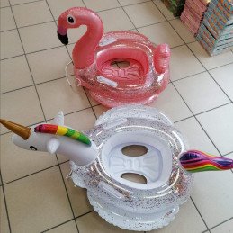 DMUCHANY FLAMINGI DO PŁYWANIA
