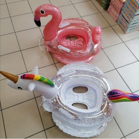 DMUCHANY FLAMINGI DO PŁYWANIA