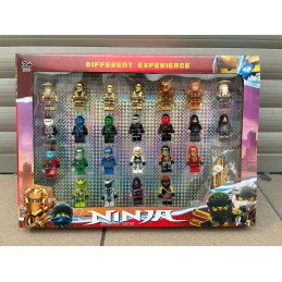 ZESTAW 24SZT FIGUREK NINJA