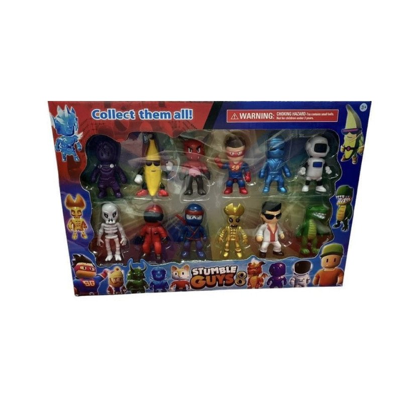 ZESTAW 12SZT FIGUREK STUMBLE GUYS ZESTAW 12SZT FIGUREK STUMBLE GUYS
