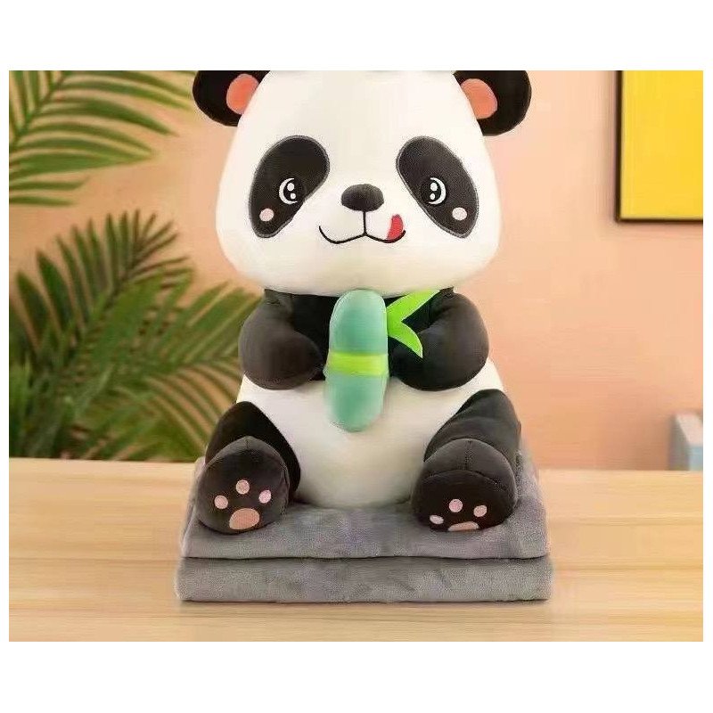 MASKOTKA PANDA Z KOCEM