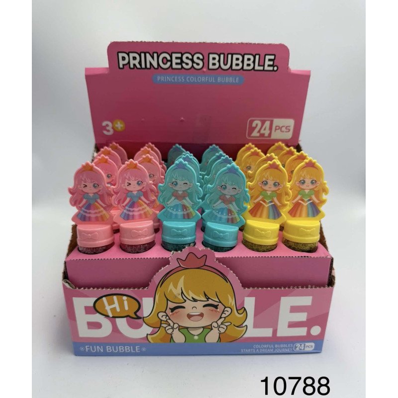 PRINCESS BUBBLE BAŃKI MYDLANE PRINCESS BUBBLE BAŃKI MYDLANE