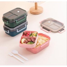 LUNCH BOX 2 PIĘTRO Z SZTUĆCAMI