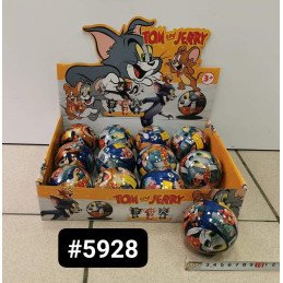 TOM & JERRY KULA Z FIGURKĄ