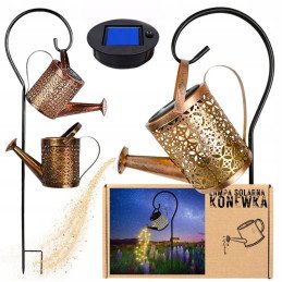 LAMPA SOLARNA LED KONEWKA OGRODOWA OŚWIETLENIE