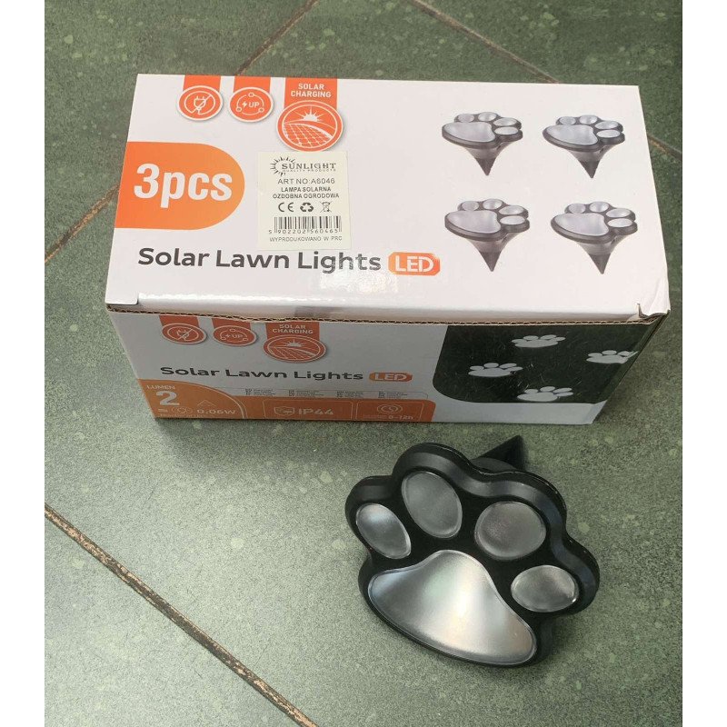 LAMPA SOLARNA OGRODOWA DEKORACYJNA LAMPA SOLARNA OGRODOWA DEKORACYJNA