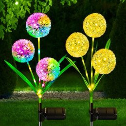 LAMPA SOLARNA OGRODOWA DEKORACYJA