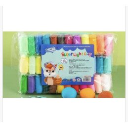 MAGIC PLASTELINA 36SZT PIANKOLINA 26CM 375G