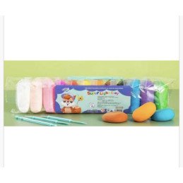 MAGIC PLASTELINA 12SZT PIANKOLINA 28CM 125G