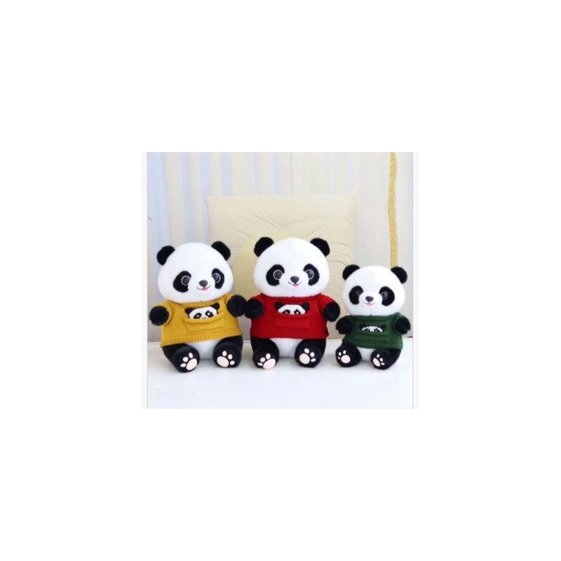 PLUSZOWA MASKOTKA PANDA 25CM PLUSZOWA MASKOTKA PANDA 25CM