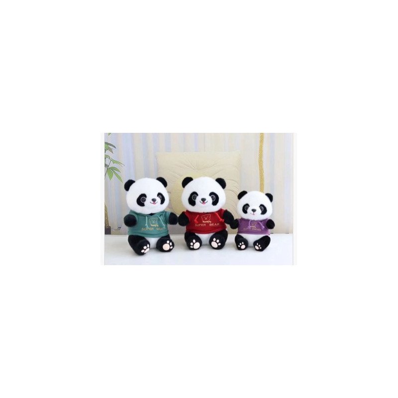 PLUSZOWA MASKOTKA PANDA 25CM PLUSZOWA MASKOTKA PANDA 25CM