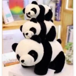 PLUSZOWA MASKOTKA PANDA 25CM