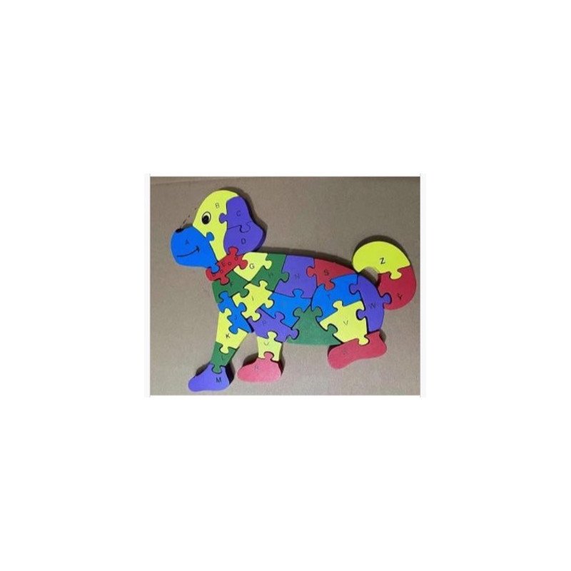 PUZZLE DREWNANA PIESEK