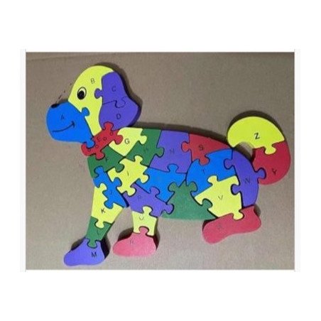 PUZZLE DREWNANA PIESEK