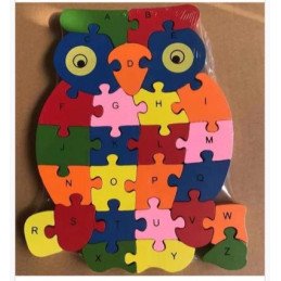 PUZZLE DREWNANA SOWA