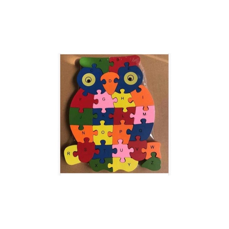 PUZZLE DREWNANA SOWA PUZZLE DREWNANA SOWA