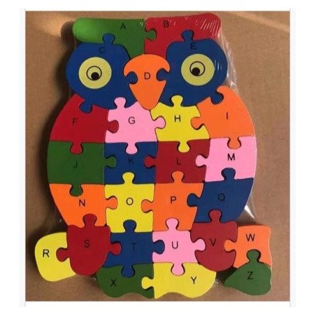 PUZZLE DREWNANA SOWA