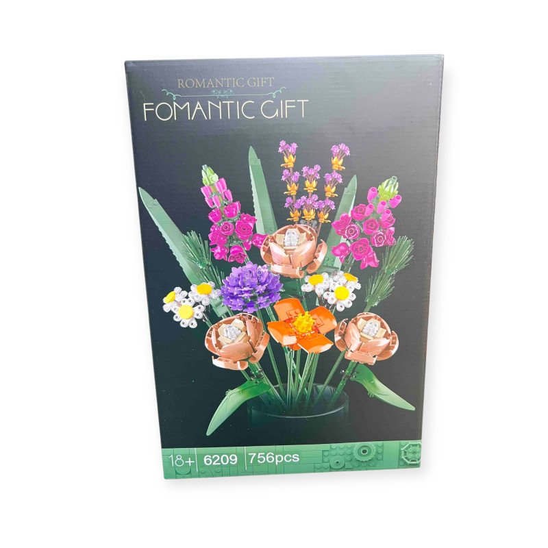 KLOCKI 756PCS ROMANTIC GIFT FOMANTIC GIFT KWIAT FLOWERS KLOCKI 756PCS ROMANTIC GIFT FOMANTIC GIFT KWIAT FLOWERS