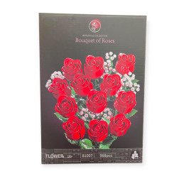 KLOCKI 968PCS BOUQUET OF ROSES
